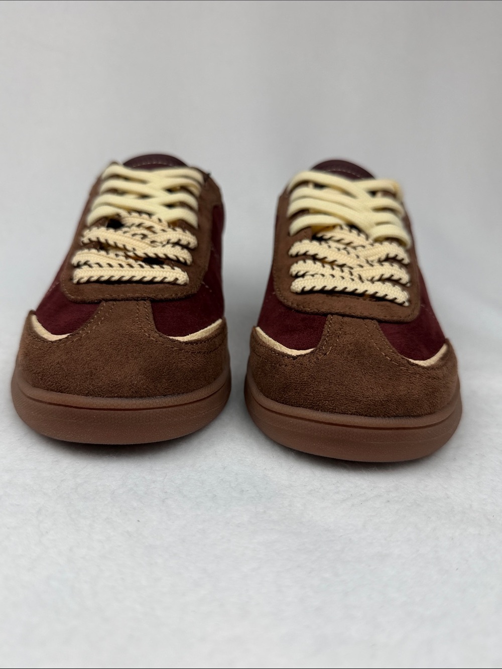 Zara Women’s Burgundy Red Brown Sneakers Size 7.5 Brand New - Picture 7 of 16